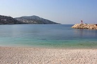 Kalkan public beach